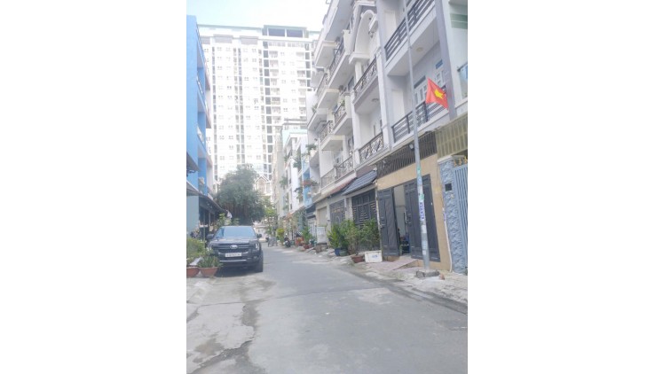 Ngộp Lý Thánh Tông - Giáp Q11 - 4x16m - HXH 8m vô nhà - 4 tầng mới